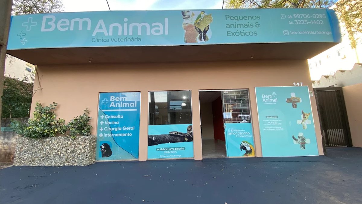 Fachada da Bem Animal